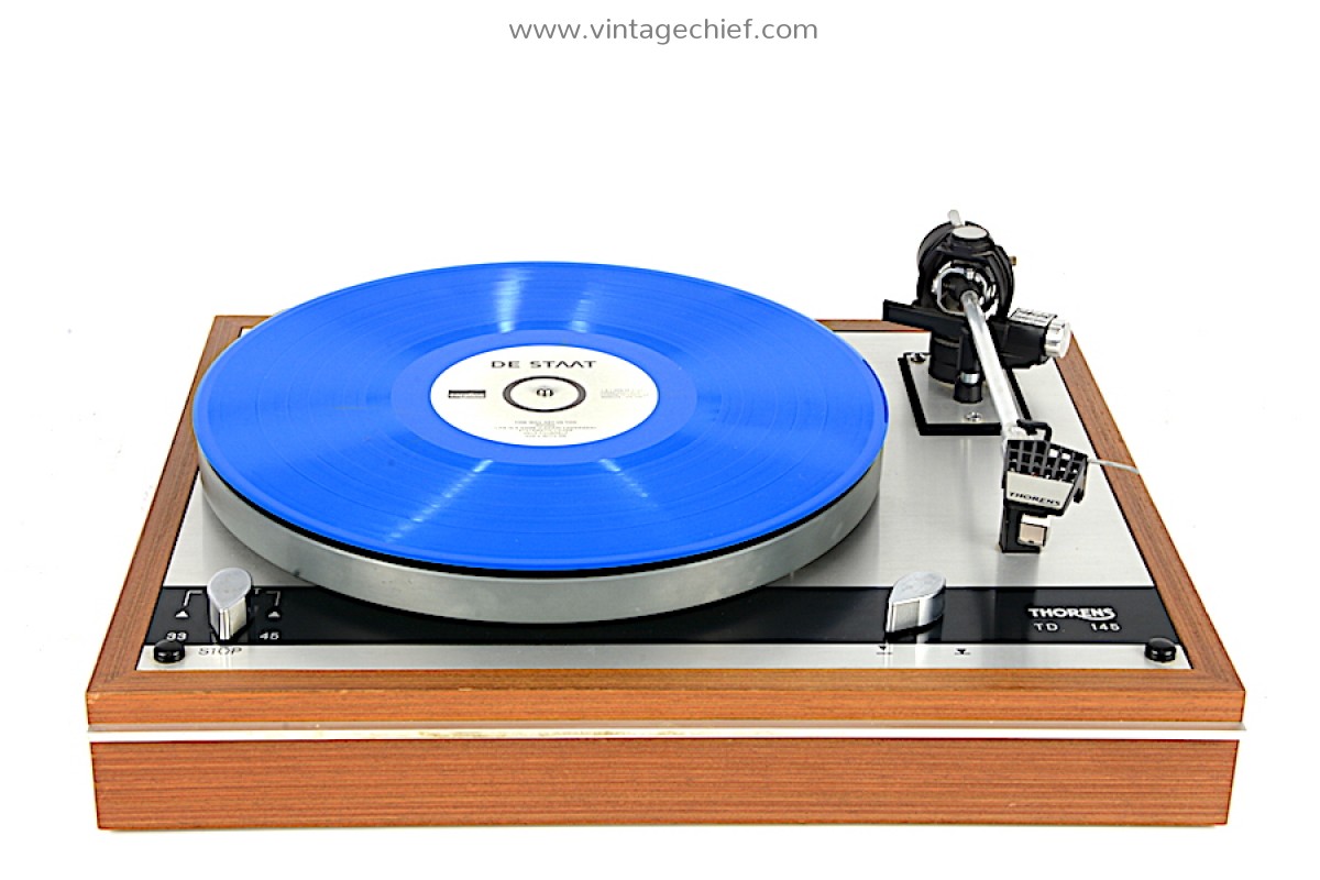 PLAQUE DE RECOUVREMENT Frontale pour Thorens TD145 146 147 160 165 166 Titan EUR 109,82