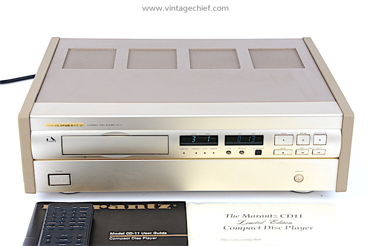 High End Marantz CD-11LE Limited Edition CD Player | Serviced | Remote ...