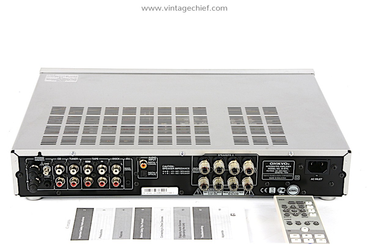 Onkyo A-5VL Dual Mono Amplifier | Built-In DAC | Phono MM MC 