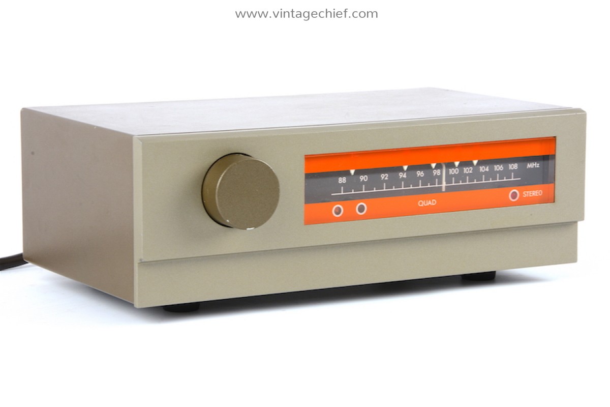 希少 英国QUAD FM3 FMチューナー日本バンド仕様ステレオ受信確認済み