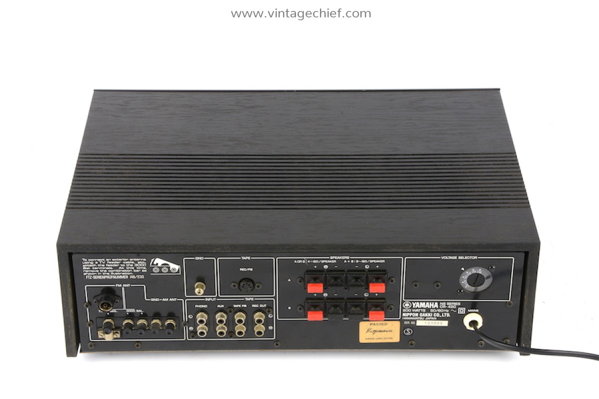 ◇ YAMAHA ヤマハ ステレオレシーバーアンプ CR-420 ◇動作品◇ CR-420