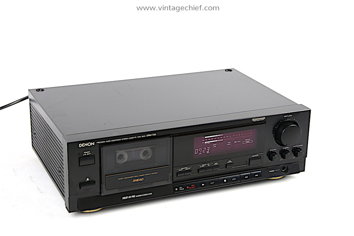 Lecteur Cassette Denon DDR-M7 - RARE - Pour Pièces Ou Réparation