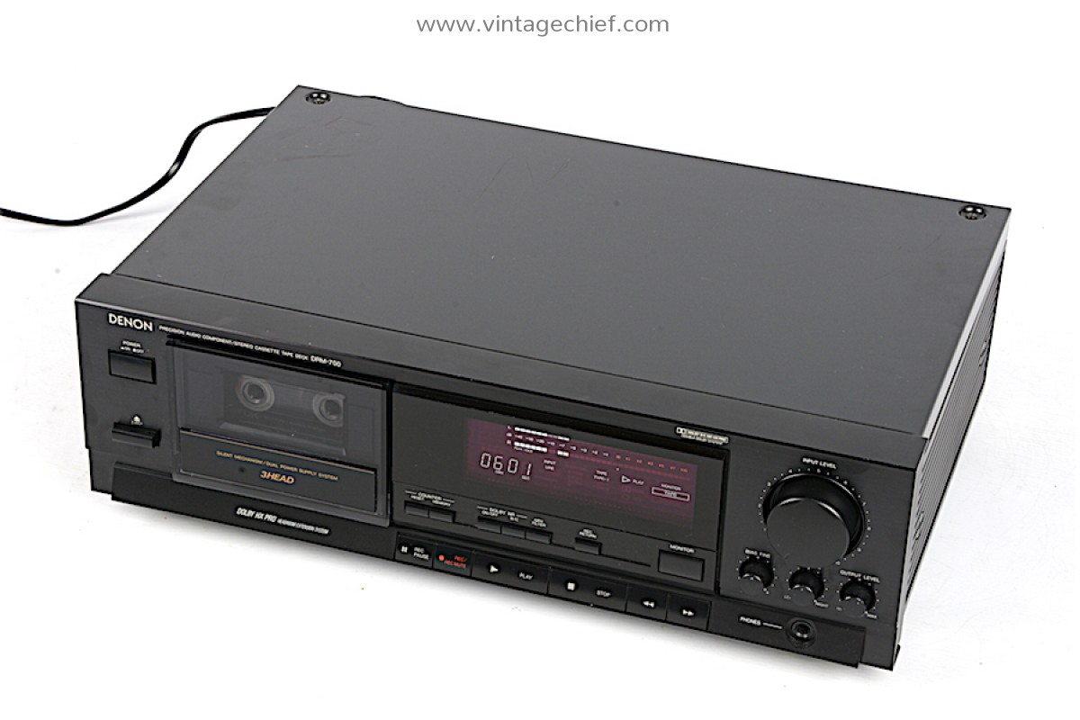 Denon DRM700 Cassette Deck 3 Head Tape Deck
