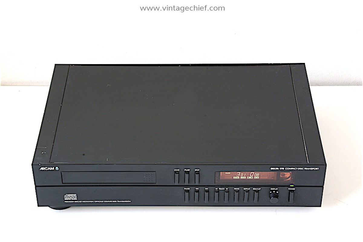 超希少 英国往年の名機 ARCAM DELTA 170 CDトランスポート& DELTA BLACK BOX D/Aコンバーター 動作品 フィリップス CDM1 Mk2 DAC TDA1541