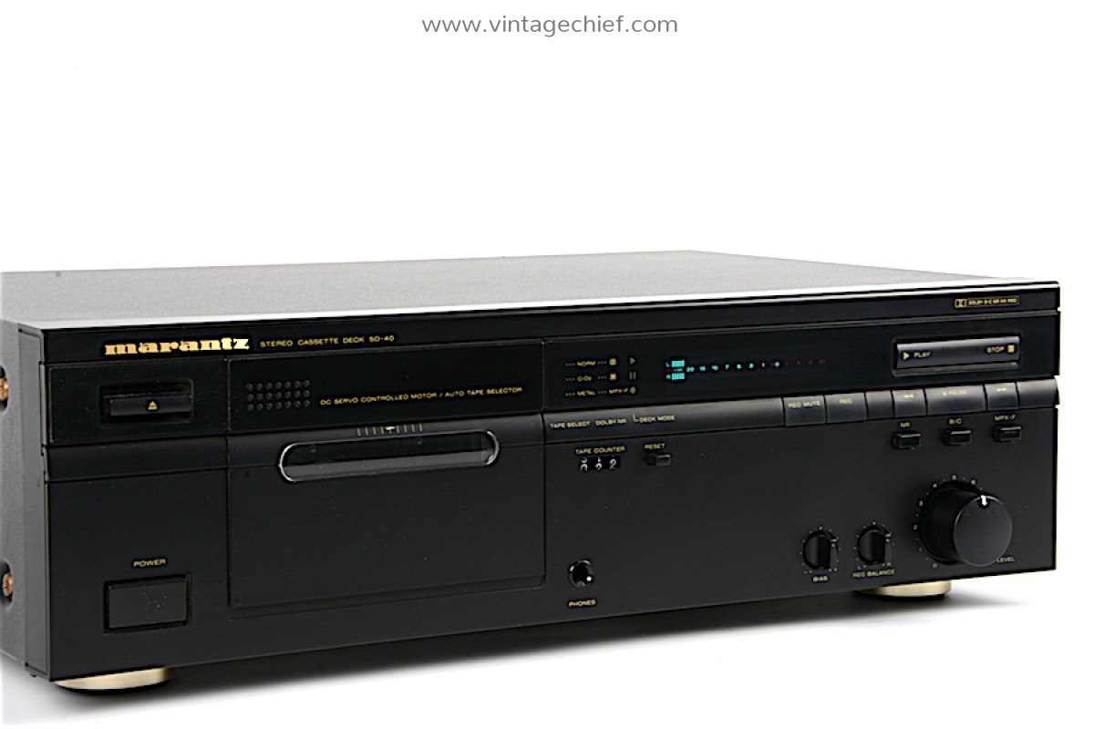 Marantz SD-40 Cassette Deck | Tape Deck | Dolby B and C Noise