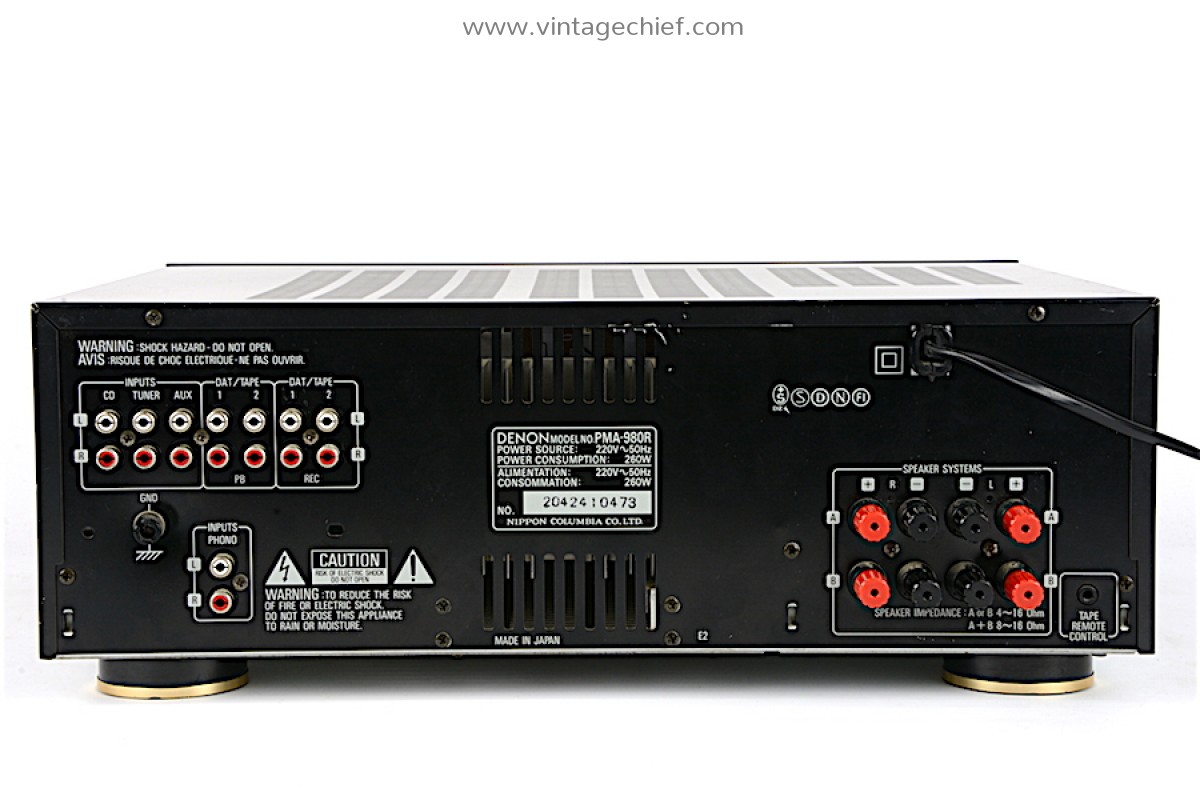 大人気 Denon PMA-980R Amplifier | 2 x 90 Watt | Phono MM MC | Stereo アンプ