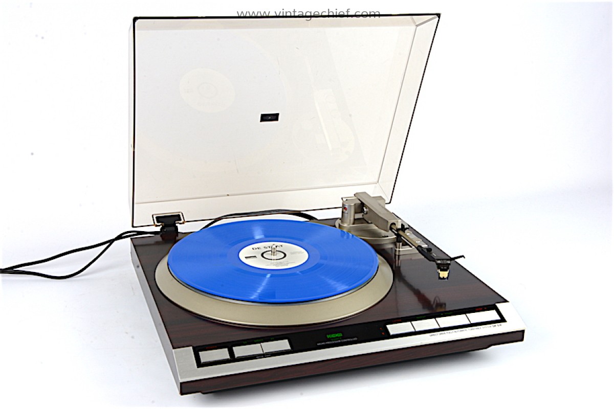 High End Denon DP51F Direct Drive Turntable + Denon DL60 + Dust Cover
