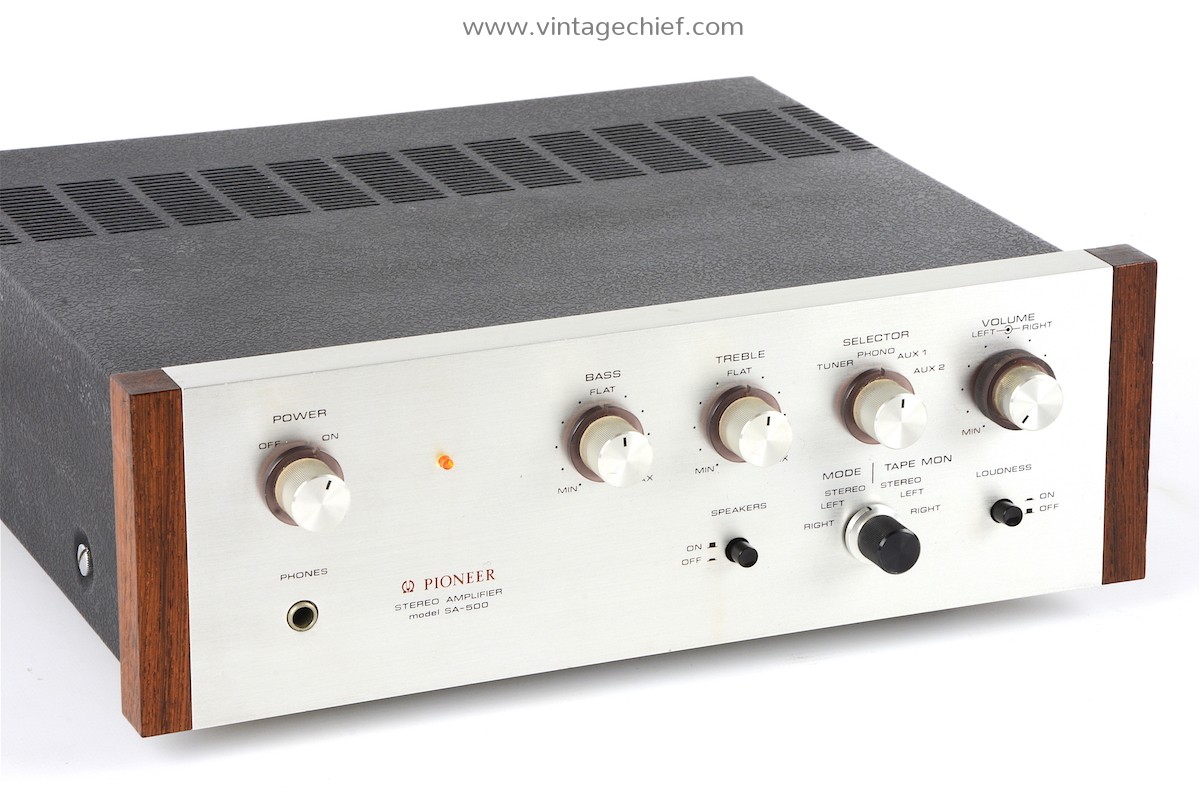 Pioneer SA500 Amplifier Vintage Stereo Phono