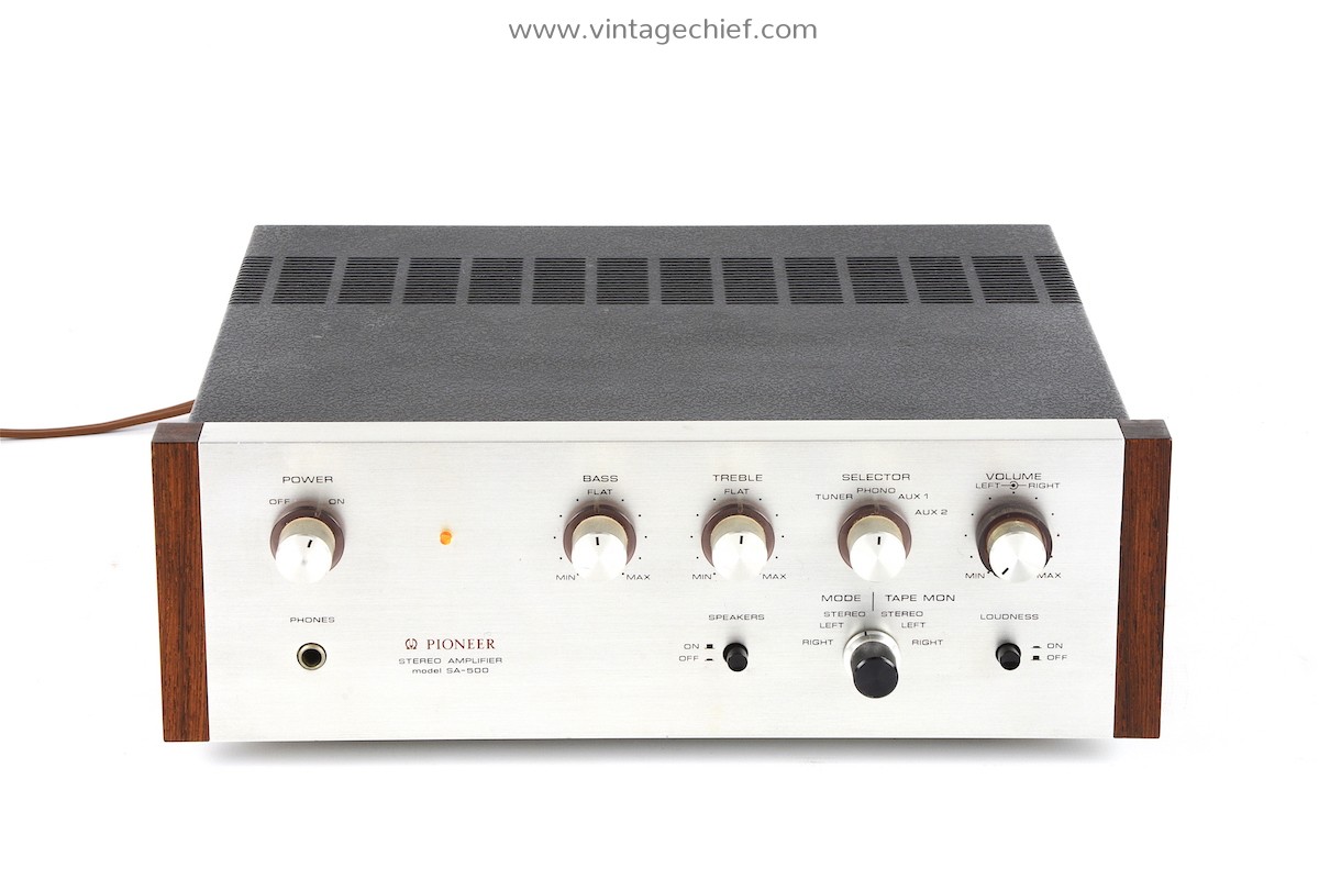 Pioneer SA500 Amplifier Vintage Stereo Phono