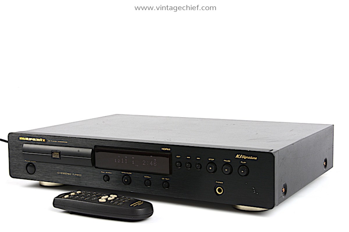 marantz PM6100SA と　CD6000OSE ジャンク　通電確認 marantz CD6005のジャンクが安かったから修理する - YouTube