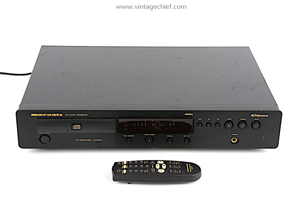 Marantz CD6000 OSE KI-Signature CD Player + Marantz RC6000CD
