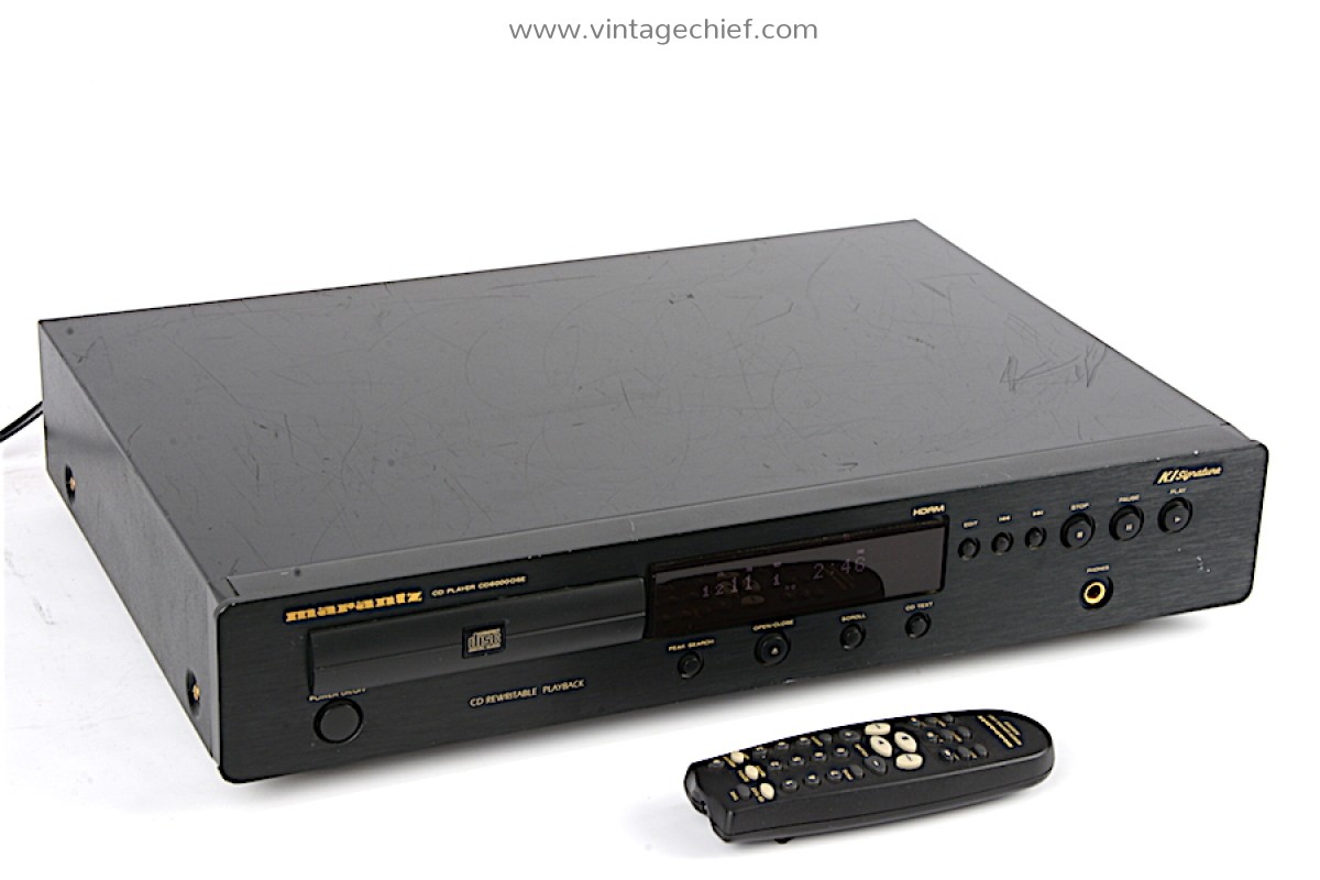 Marantz CD6000 OSE KI-Signature CD Player + Marantz RC6000CD