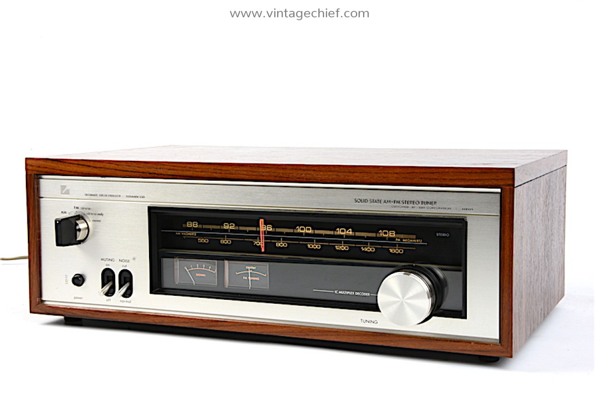 Luxman T-550 FM AM Tuner | Wooden Case | Vintage | Radio
