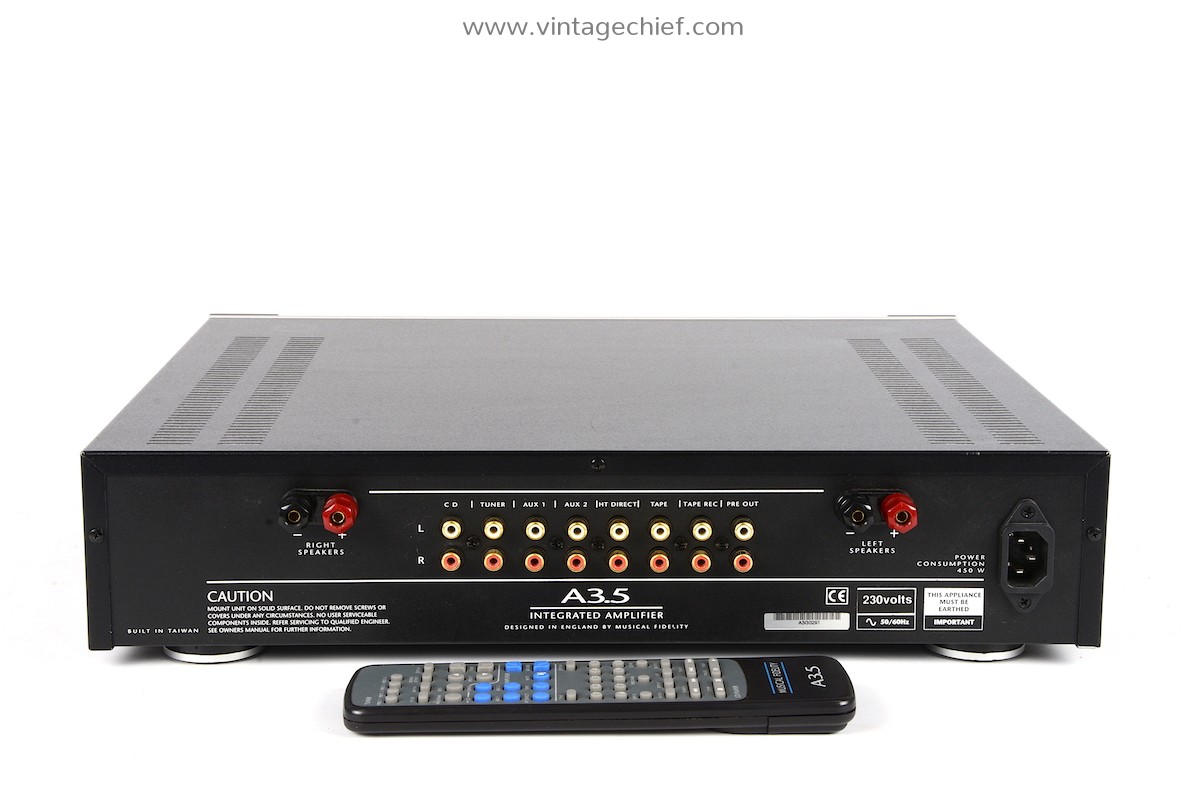 High End Musical Fidelity A3.5 Amplifier | Dual Mono | 2 x