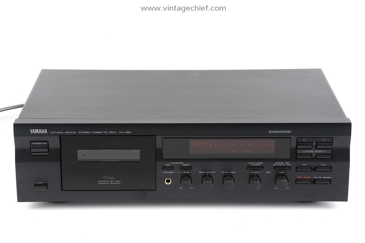 Yamaha KX-393 Cassette Deck | Dolby B | Dolby C | HX Pro