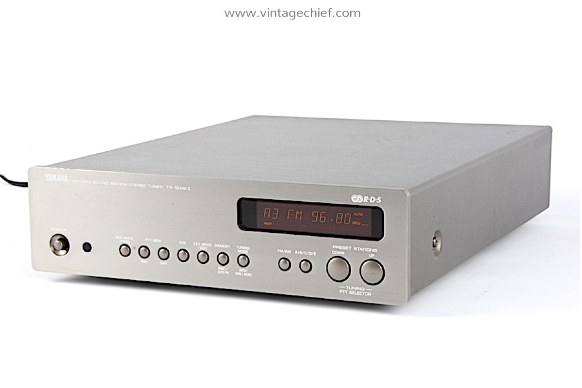 Yamaha TX-10 MKII FM AM RDS Tuner | RDS | Radio | Titanium