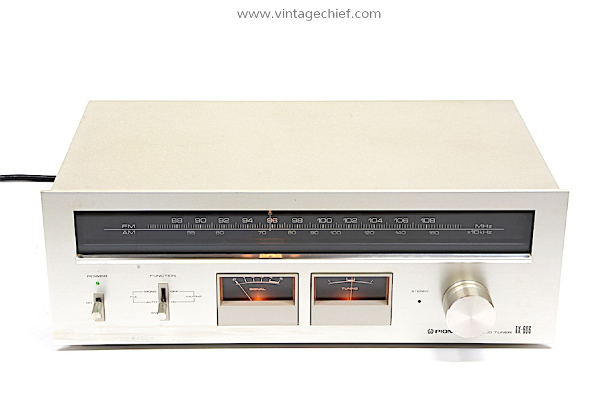 Pioneer TX-606 FM AM Tuner | Vintage | Radio | Classic