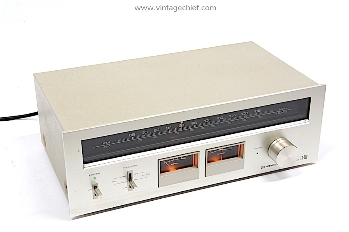 Pioneer TX-606 FM AM Tuner | Vintage | Radio | Classic