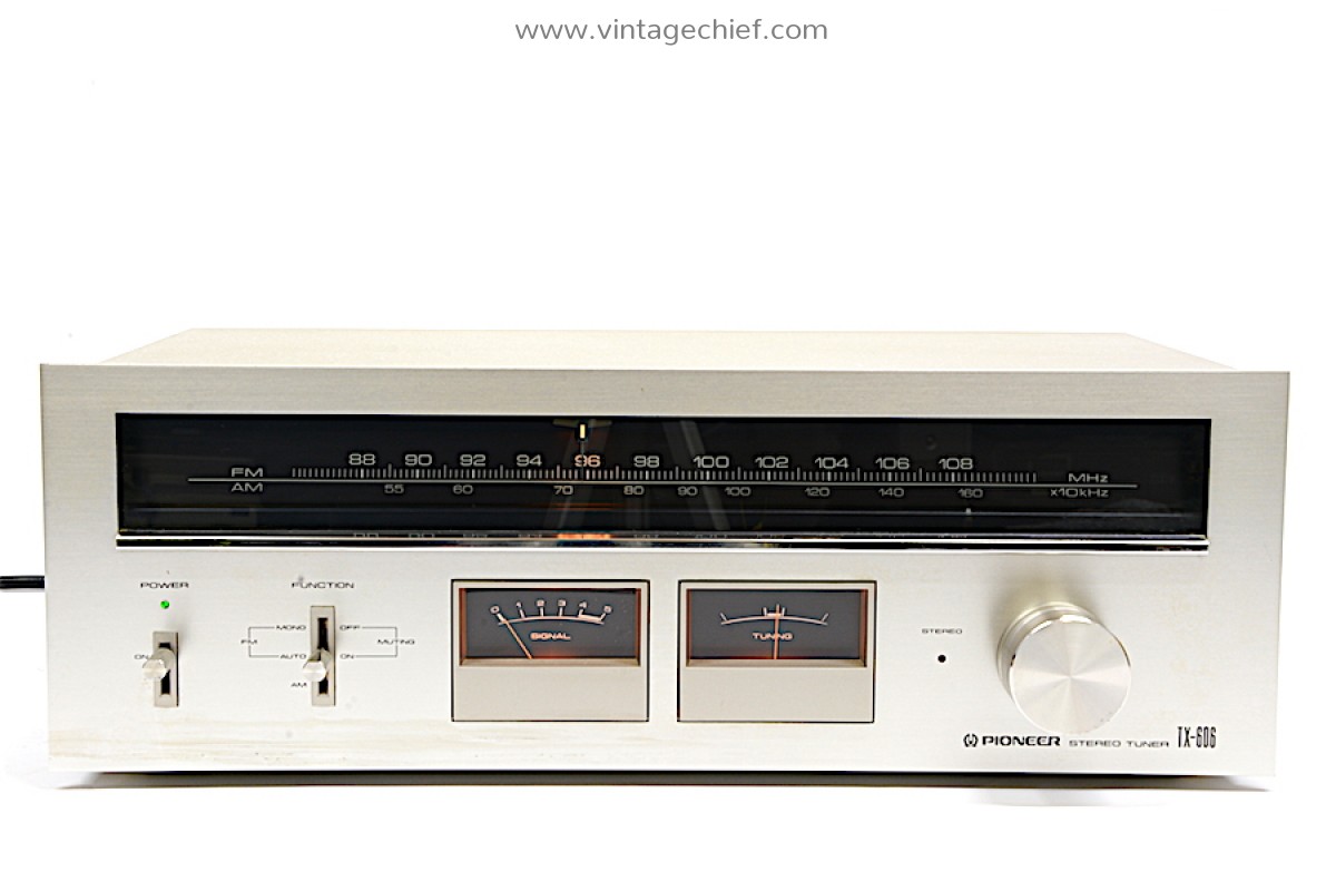 Pioneer TX-606 FM AM Tuner | Vintage | Radio | Classic