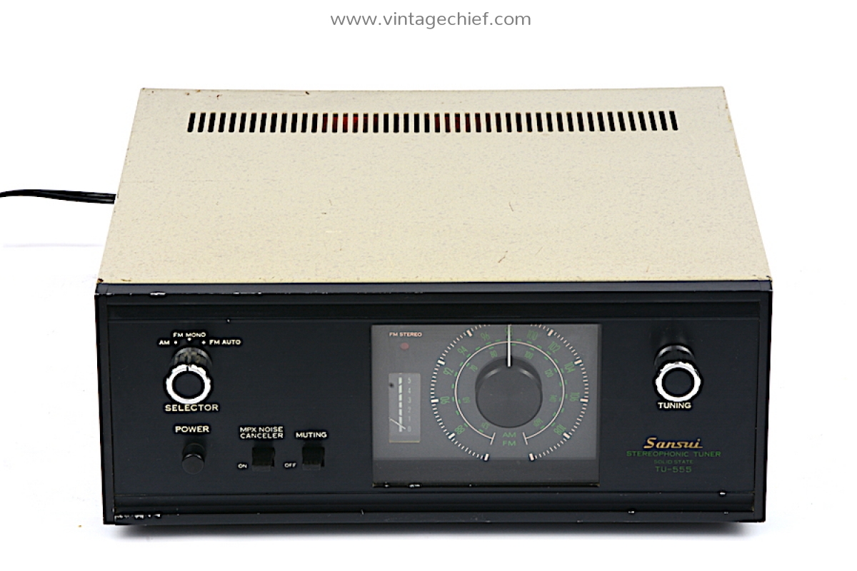 TU-555 SANSUI FM/AMチューナー 動作品