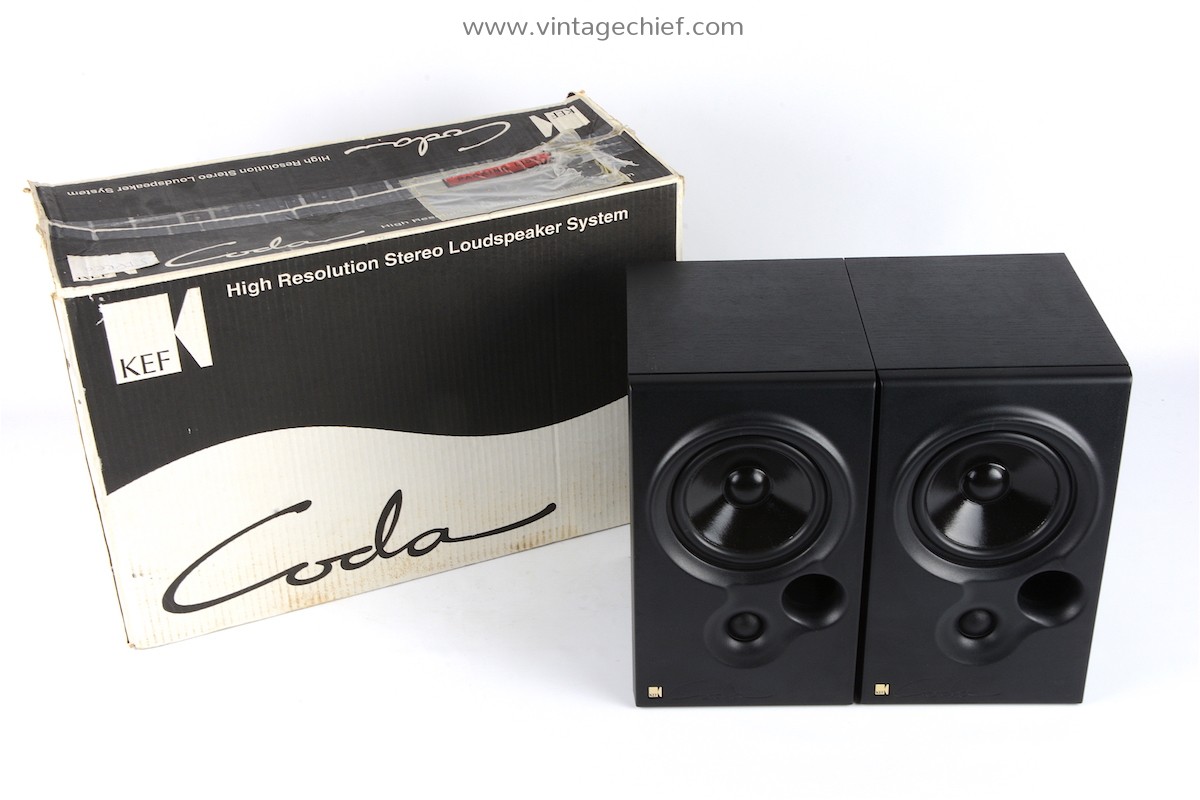 KEF Coda 7 Speakers | Matching Pair | Including Box