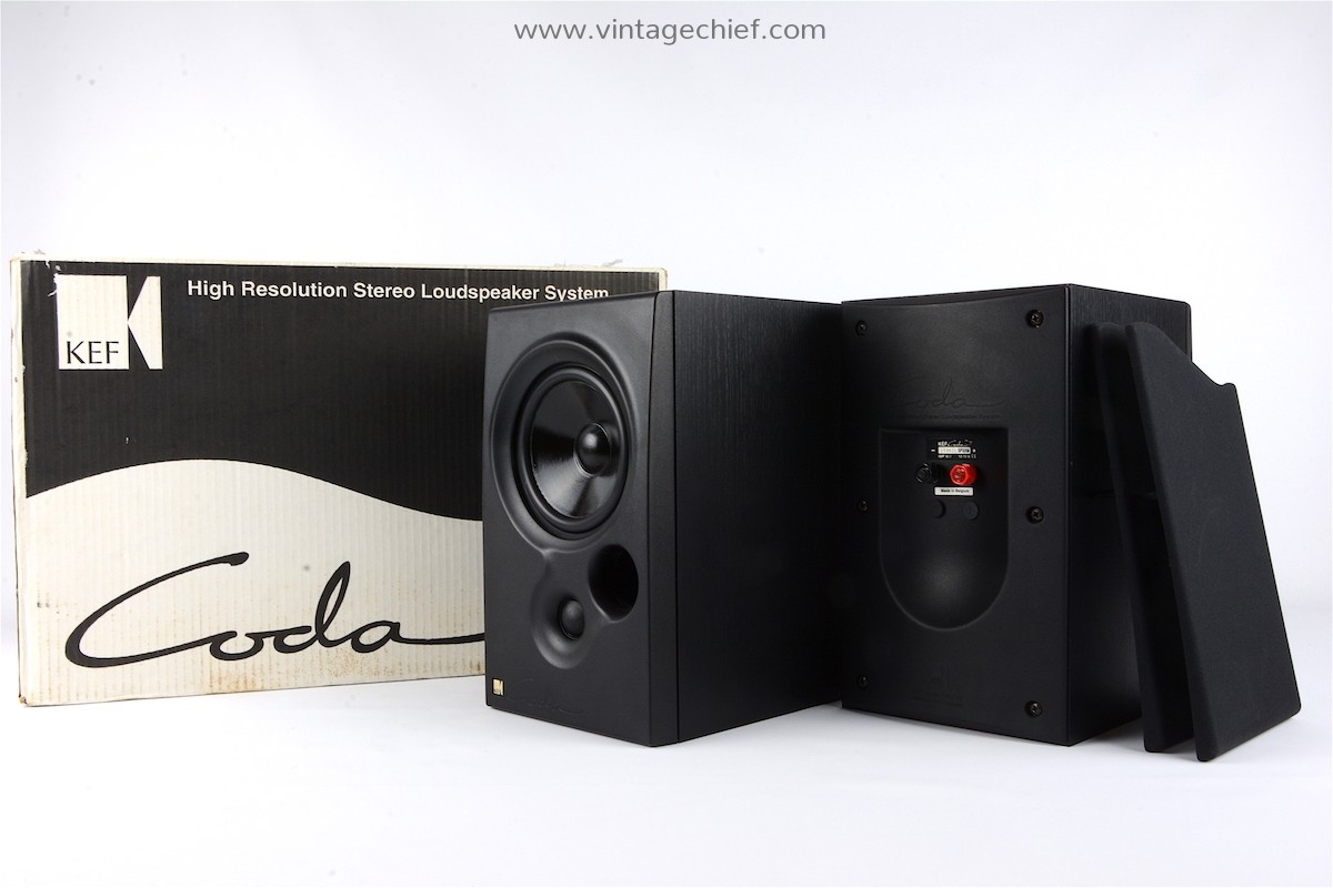 KEF Coda 7 Speakers | Matching Pair | Including Box
