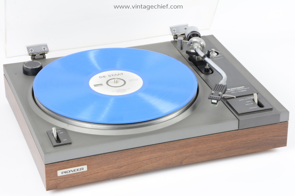Platine Vinyle Pioneer PL-112D - Belt Drive Stéréo Vintage - Occasion