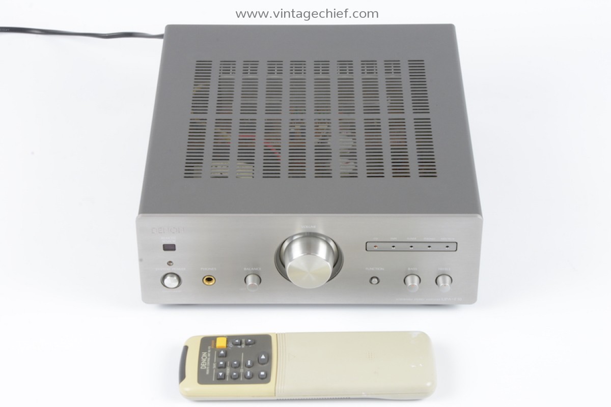 Compact Denon UPA-F10 Integrated Stereo Amplifier + Remote
