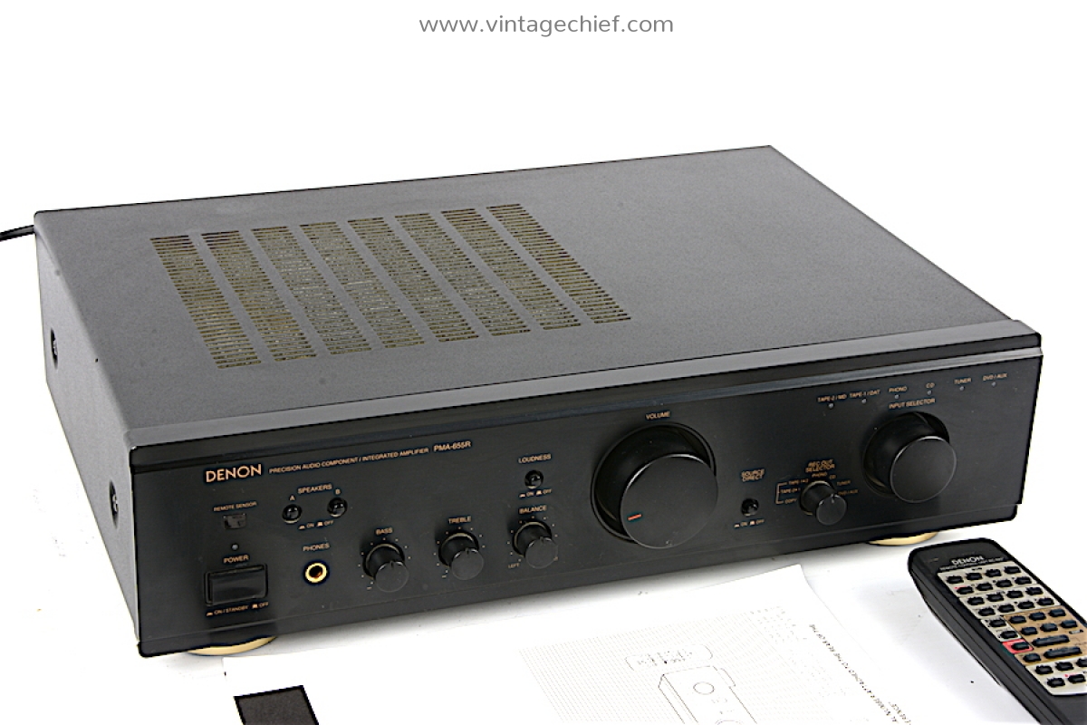 Kit De Réparation Ampli DENON PMA-655R - Tous Condensateurs Neufs
