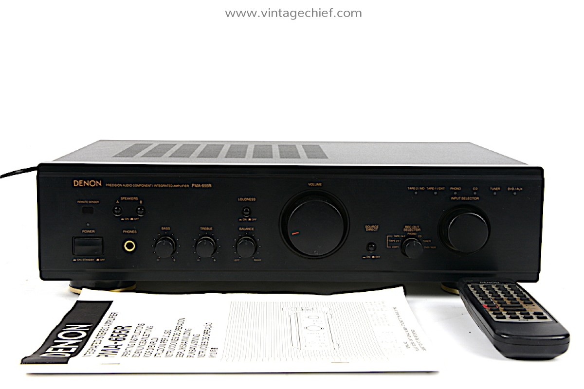 Denon PMA 655R + Denon TU 1500RD + 2x dálka Top Stav