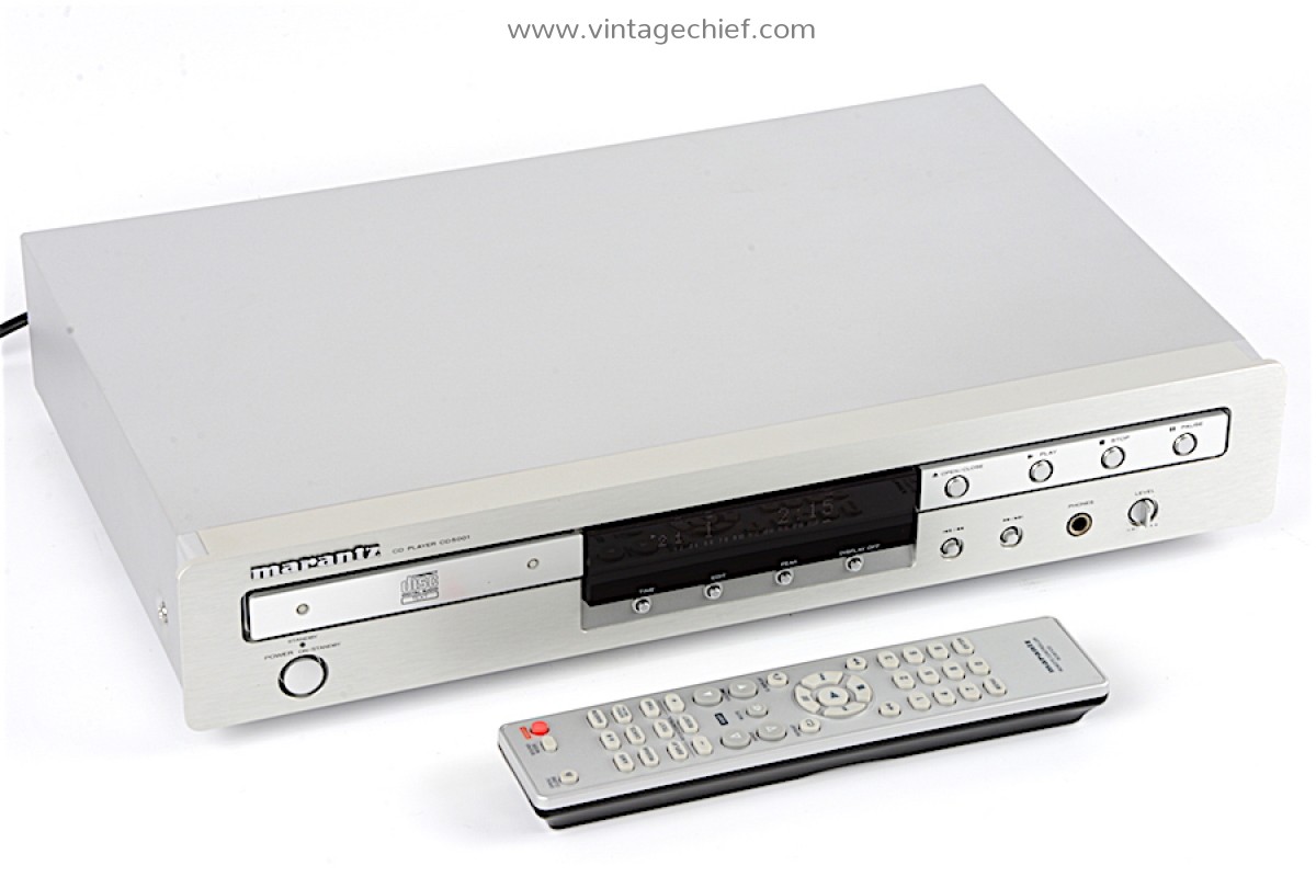 Marantz CD5001 CD Player + Marantz RC001CD Remote Control | Silver