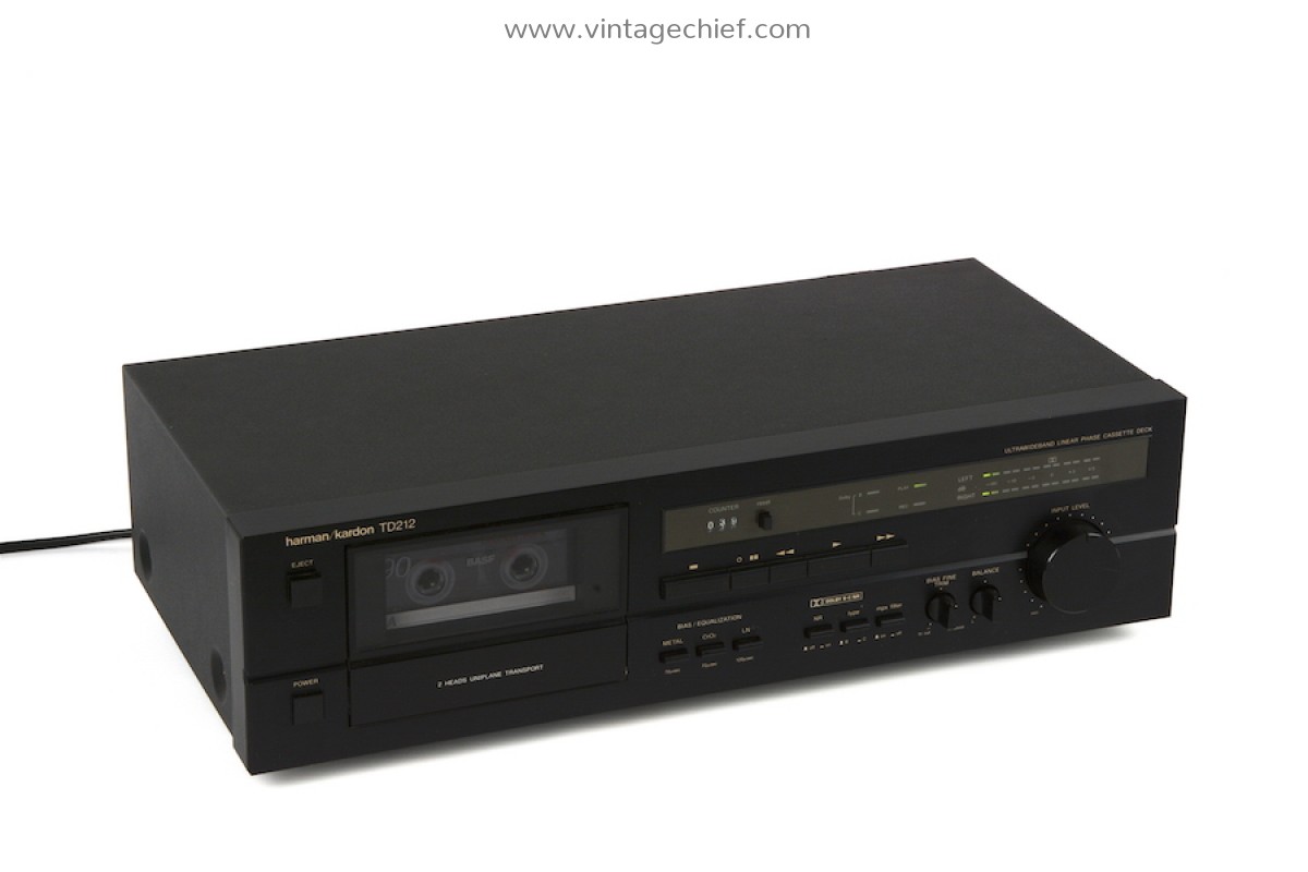 Harman Kardon TD212 Cassette Deck 2 Head Dolby B + C Noise
