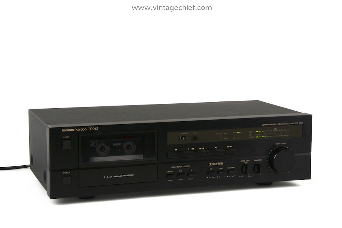 Harman Kardon TD212 Cassette Deck | 2 Head | Dolby B + C Harman Kardon TD212 Cassette Deck | 2 Head | Dolby B + C