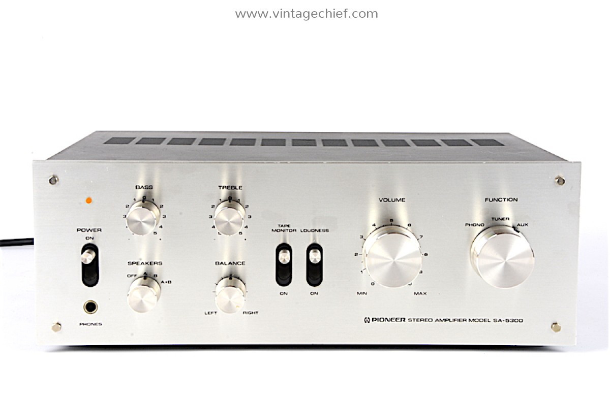 Pioneer SA-5300 Amplifier | Serviced | Vintage | Phono | Stereo