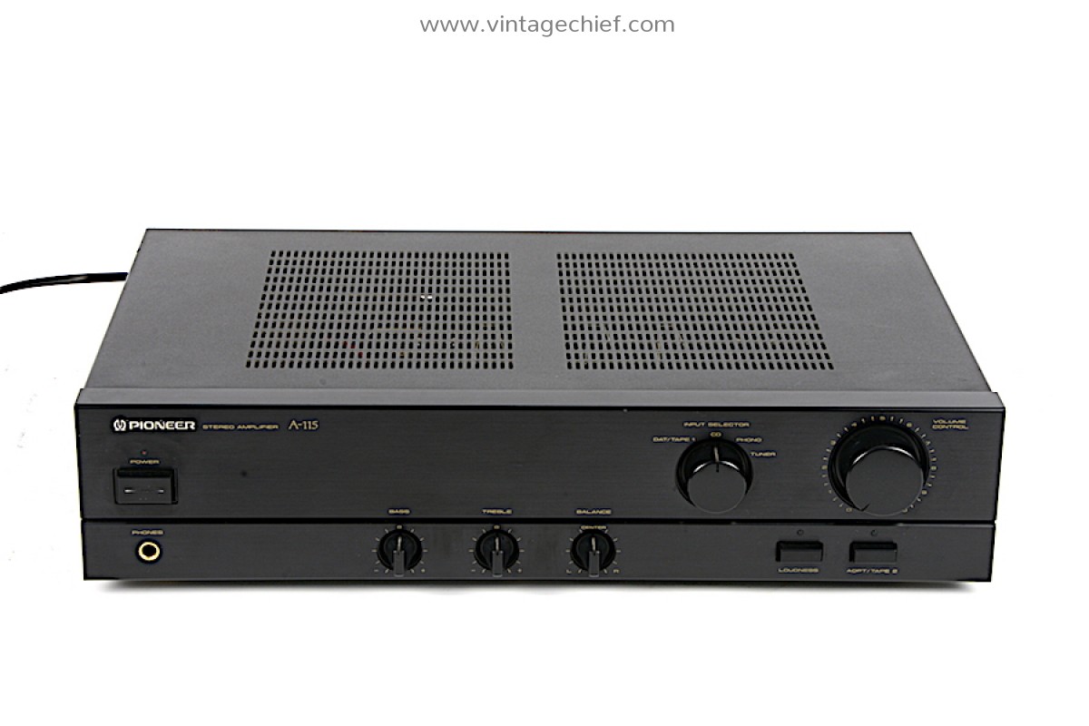 Pioneer A-115 Amplifier | 2 x 25 Watt | Stereo | Phono |Tone Control