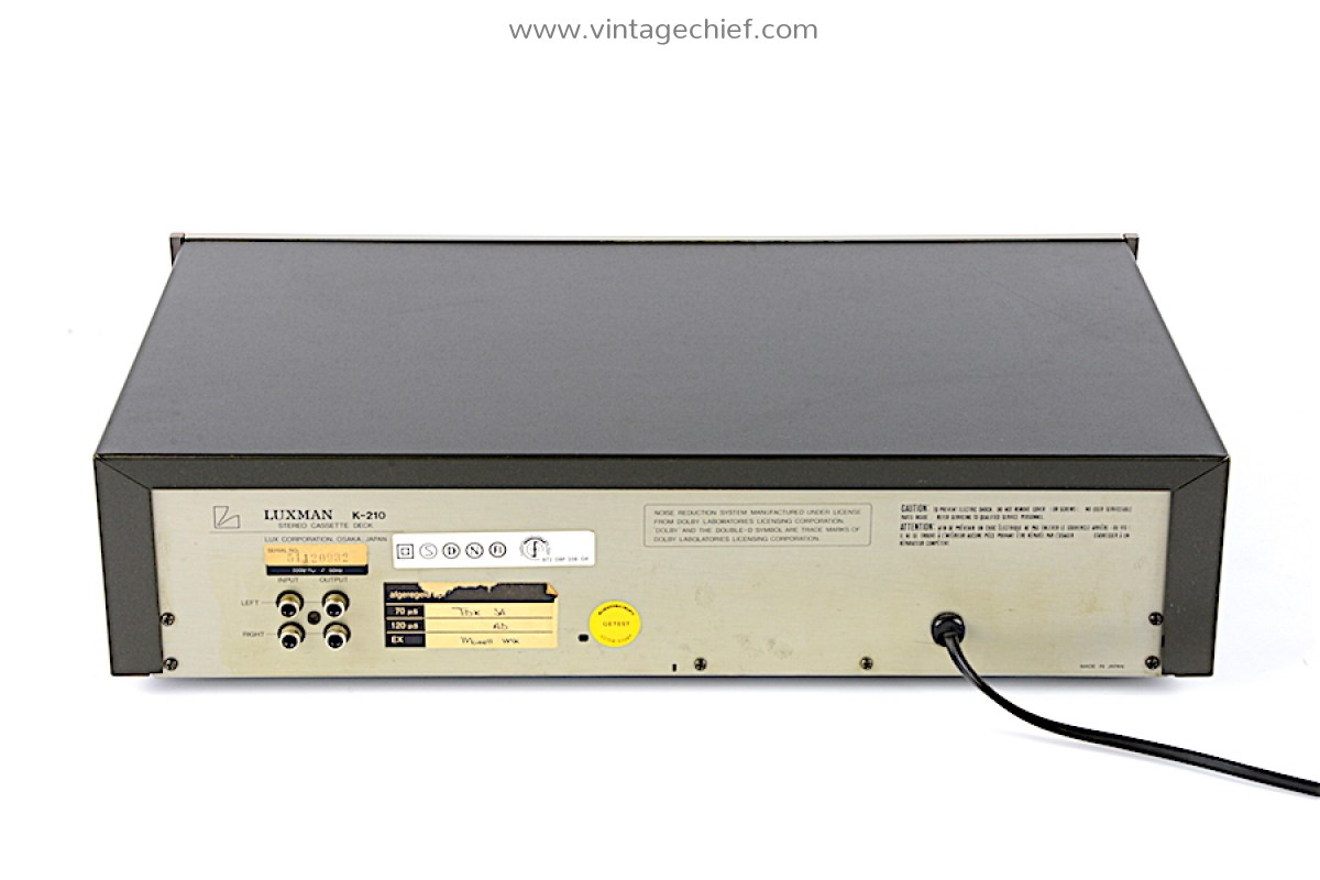 Lecteur CASSETTES LUXMANN K210 - Photo, audio & vidéo