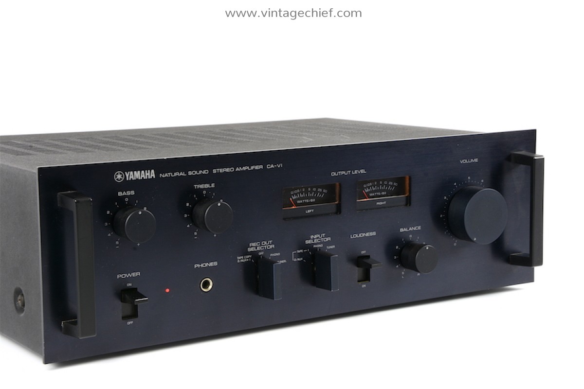 アンプ YAMAHA NATURALSOUNDSTEREOAMPLIFIER CA-RI Yamaha CA-R1 Stereo Integrated Amplifier Vintage Audio Used