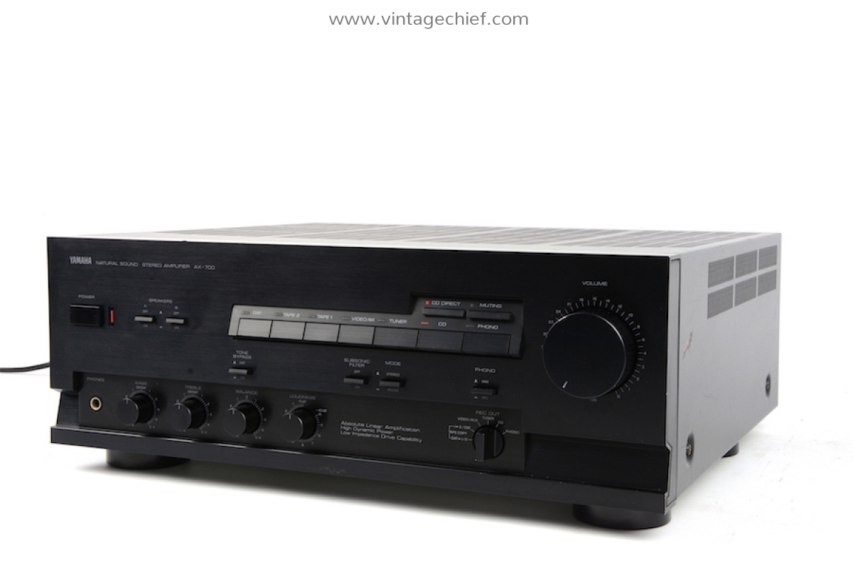 Yamaha AX-700 Amplifier | 2 x 110 Watt | Phono MM MC | Stereo