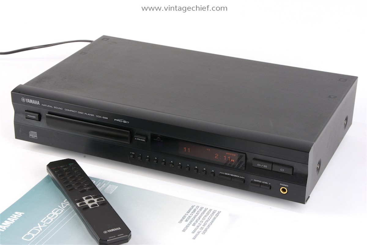 YAMAHA　ＣＤＸ－５９６　【動作良好　極美品　リモコン】 YAMAHA CDX-596CDプレーヤー リモコン付き - メルカリ