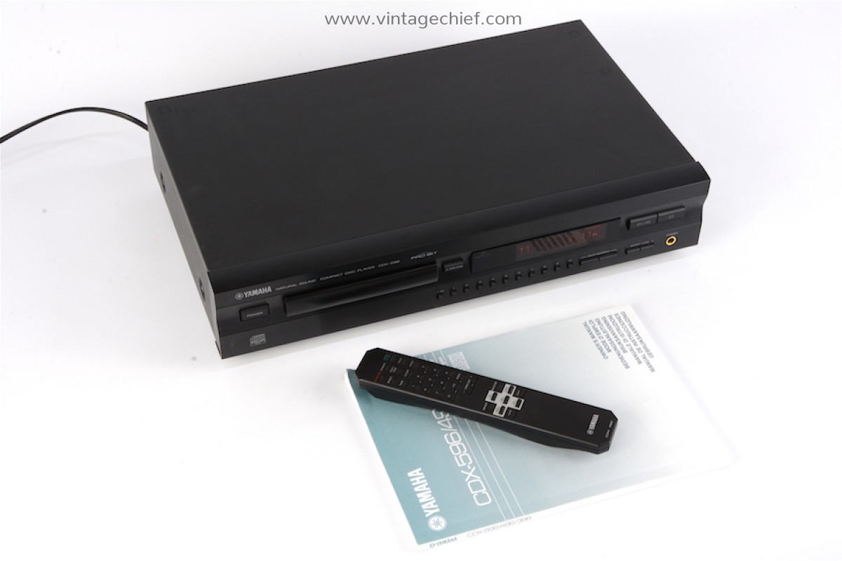 Yamaha CDX-596 CD Player + Remote Control + Manual | Optical