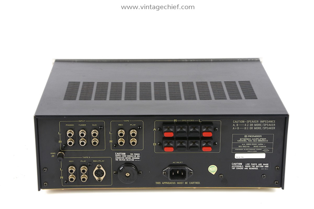 Pioneer SA-6500 II Amplifier | 2 x 30 Watt | Vintage | Phono Pioneer SA-6500 II Amplifier | 2 x 30 Watt | Vintage | Phono