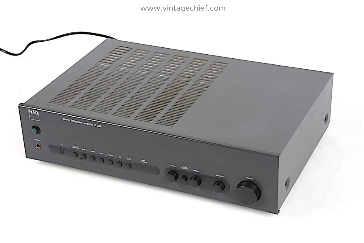 NAD C320 Amplifier | Serviced | Stereo | Pre Out | Main In