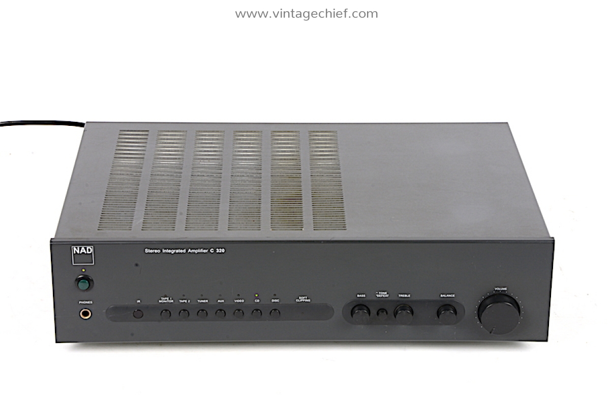 NAD C320 Amplifier | Serviced | Stereo | Pre Out | Main In