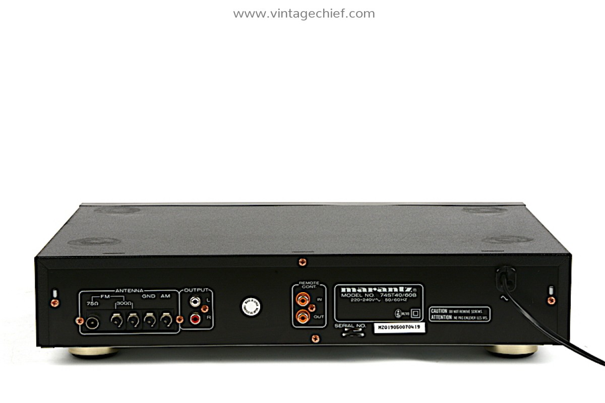 商品画像：Marantz ST-40 ( Tuner ) - YouTube 1