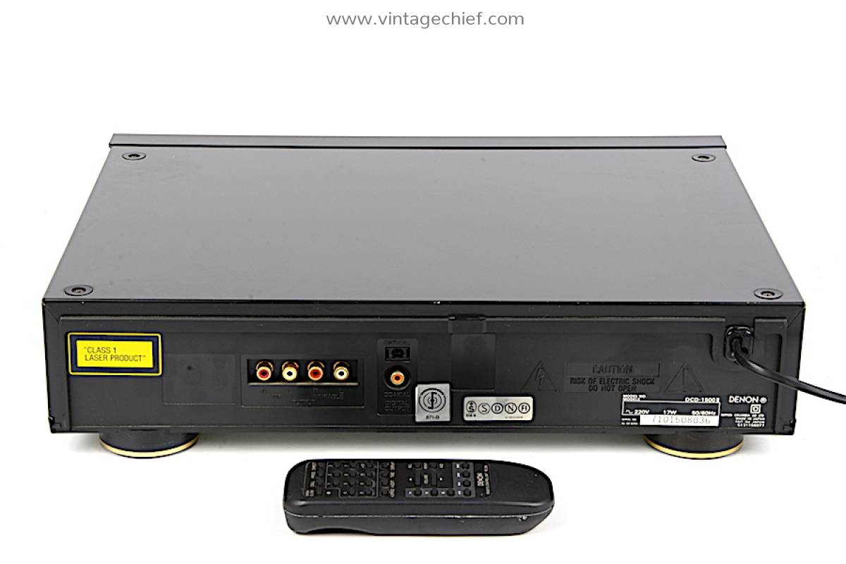 Denon DCD-1500 II CD Player + Remote Control | 9.3 KG | Denon Cdplayer
