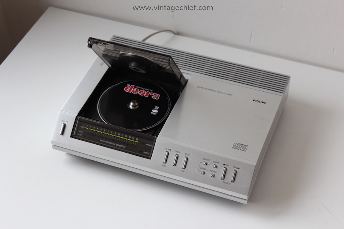 ★PHILIPS★ Vintage CD-100 作動品　良品 ☆PHILIPS☆ Vintage CD-100 ジャンク品