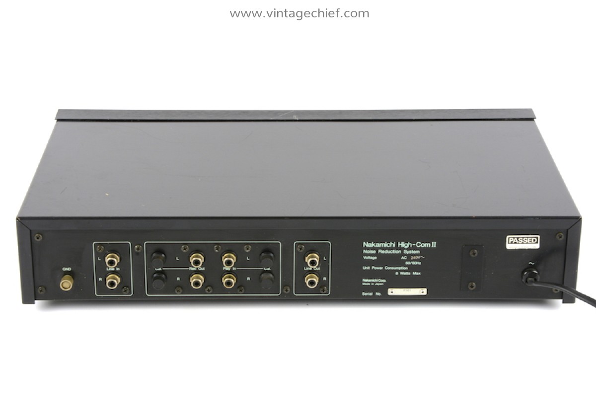 Nakamichi High-Com II Noise Reduction System Nakamichi High-Com II Noise Reduction System