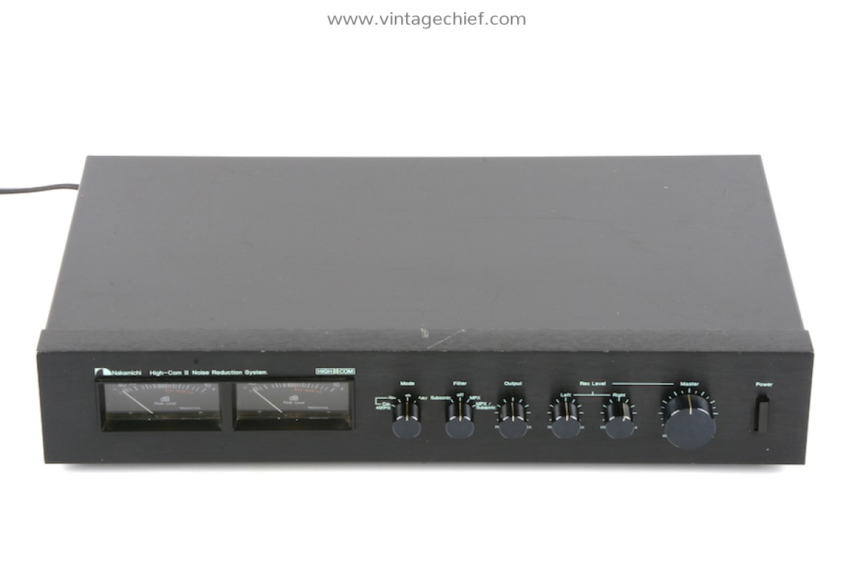 ナカミチ／Nakamichi High-ComⅡ／ノイズリダクションシステム ナカミチ・High－ComⅡ（ノイズ・R・S）メンテ記。 | たもつ
