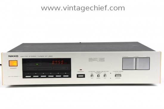 Nikko NT-990 FM / AM Tuner