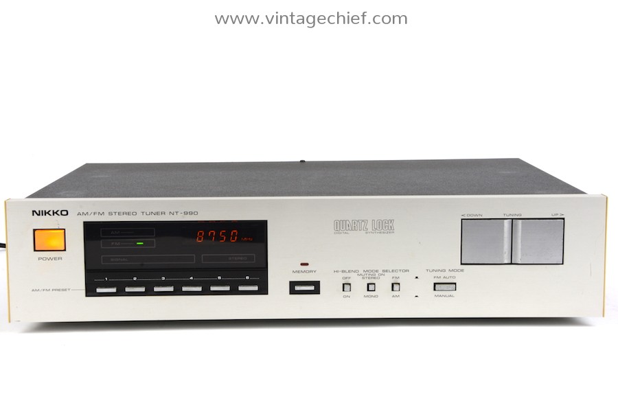 Nikko NT-990 FM / AM Tuner